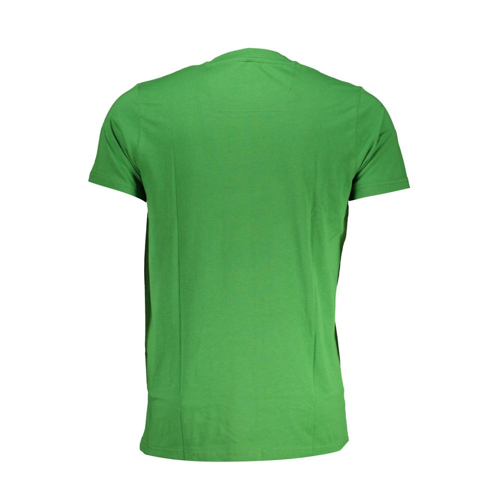 Cavalli Class Verde Baumwoll-T-Shirt für Herren