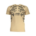 Cavalli Class T-shirt in beige cotton