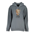 Cavalli Class Women's Grey Cotton Sweater