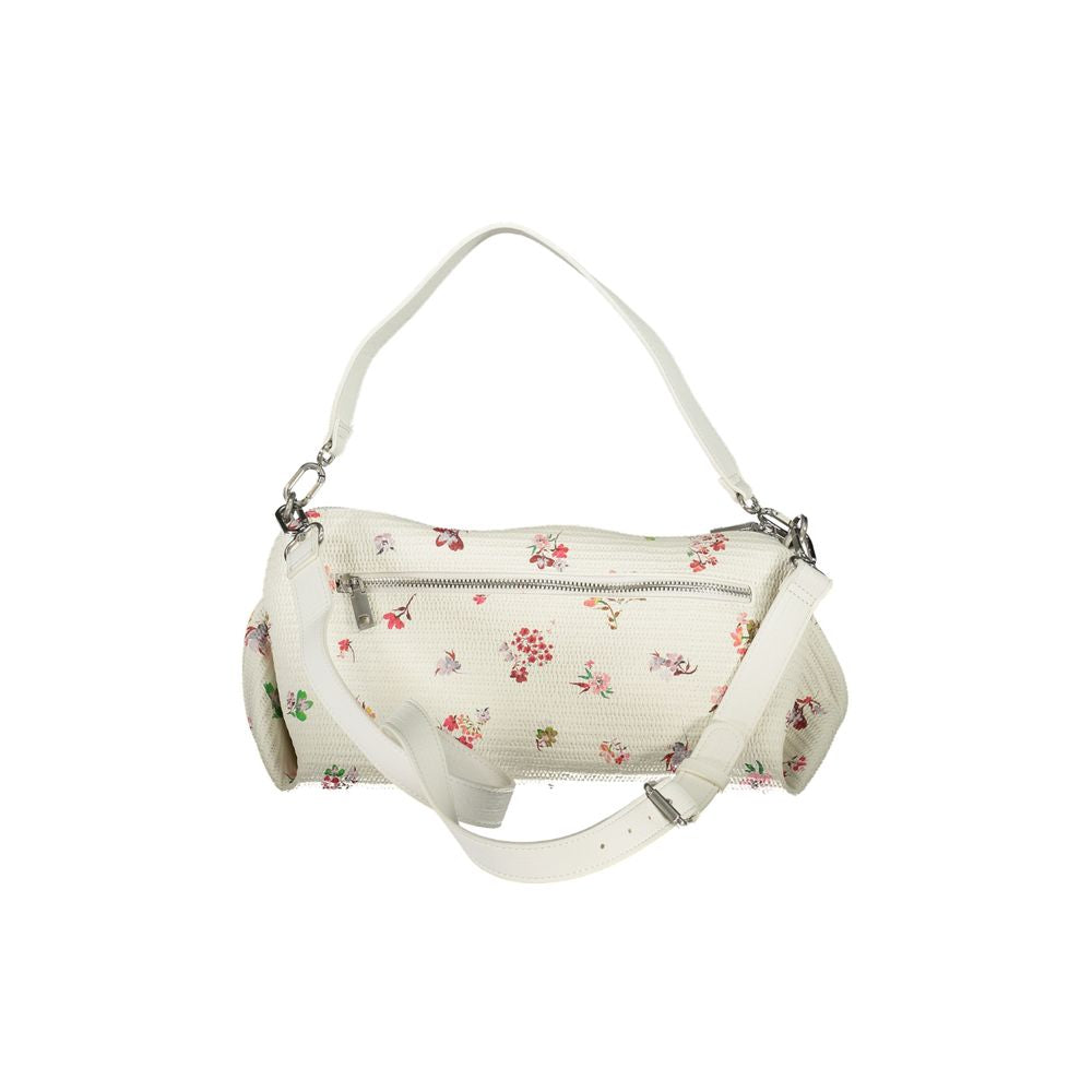 Desigual white polyethylene handbag