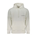 Calvin Klein Men's White Cotton Hoodie