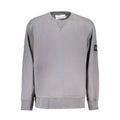Calvin Klein Men's Grey Cotton Jumper