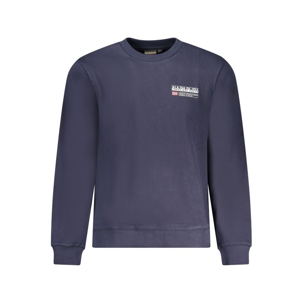 Napapijri Blauer Baumwollpullover für Männer