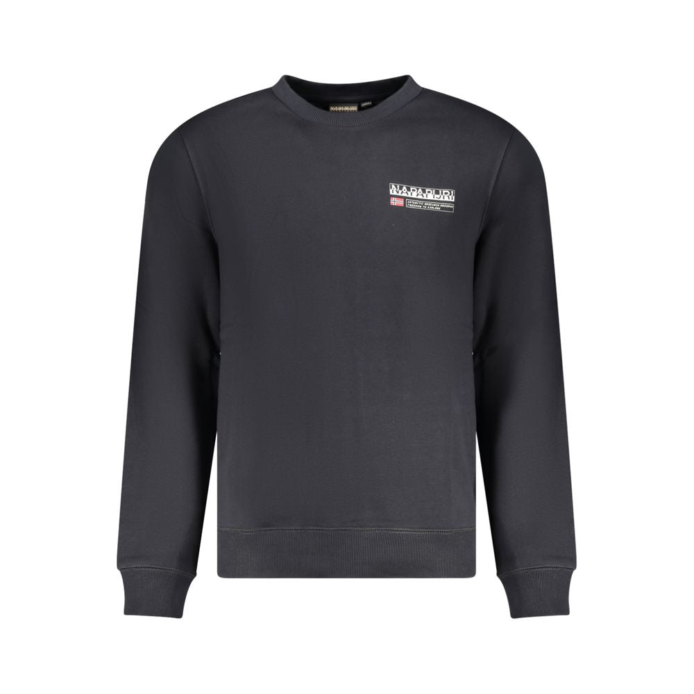 Napapijri Men's Black Cotton Sweater