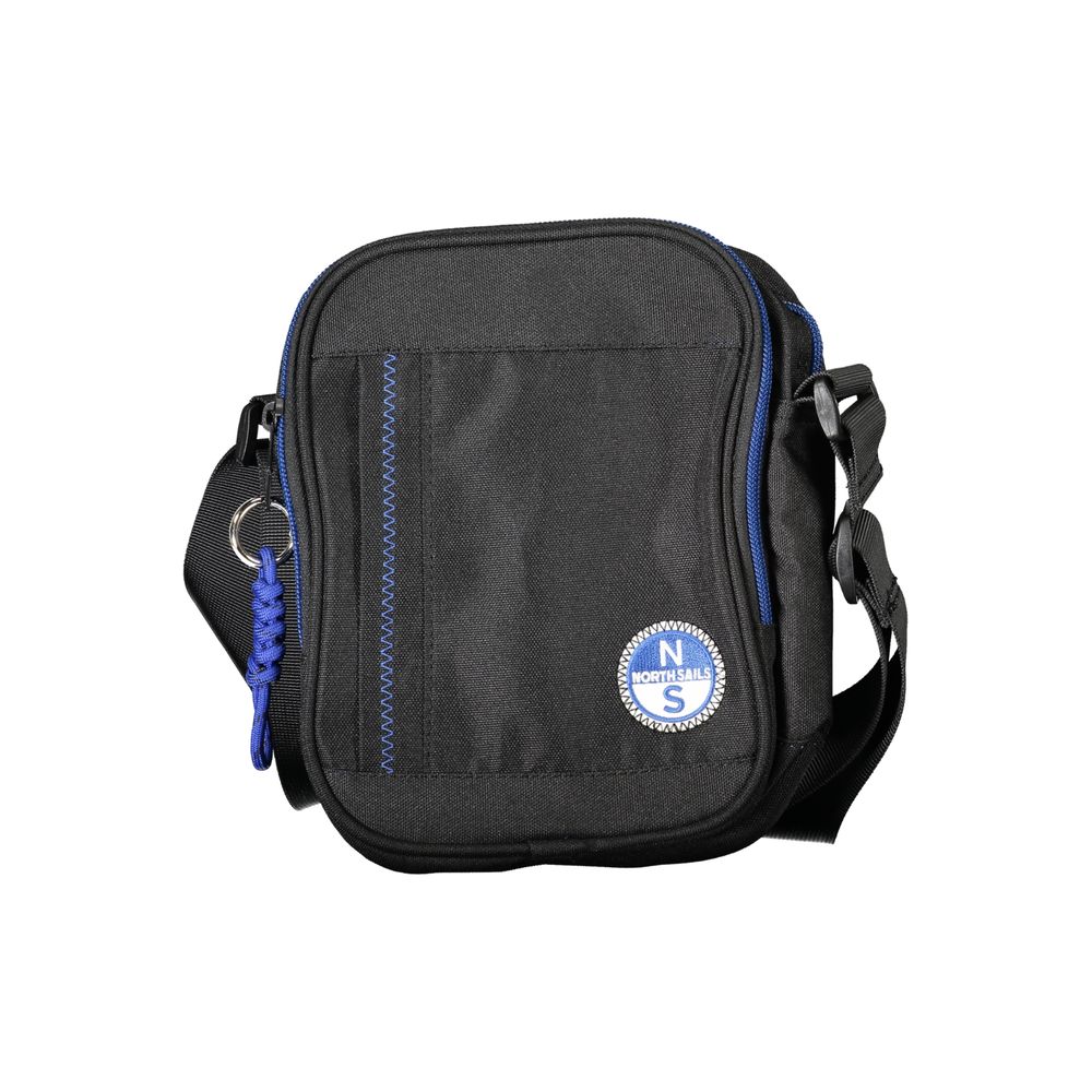 North Sails Schwarze Schultertasche aus Polyester