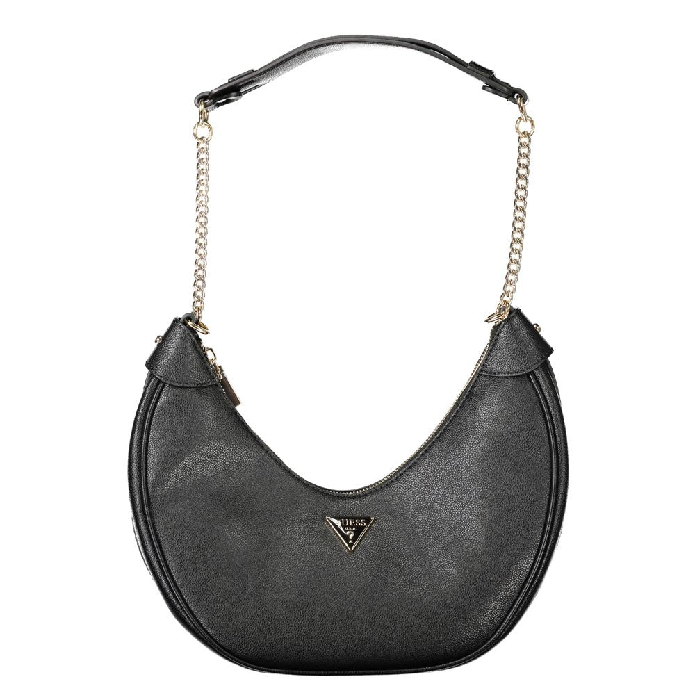 Guess Jeans Handtasche aus schwarzem Polyethylen