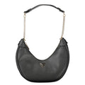 Guess Jeans Handtasche aus schwarzem Polyethylen