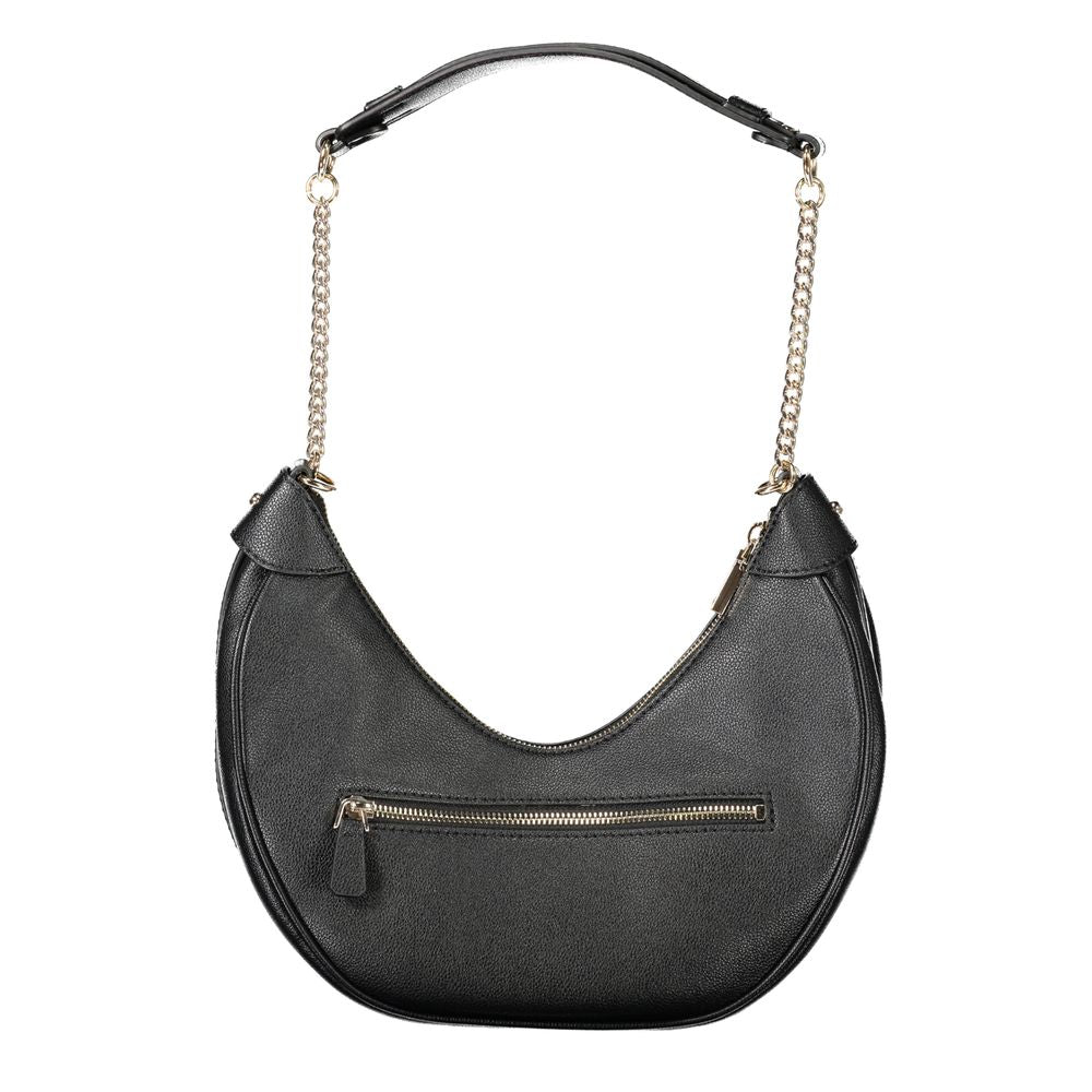 Guess Jeans Handtasche aus schwarzem Polyethylen
