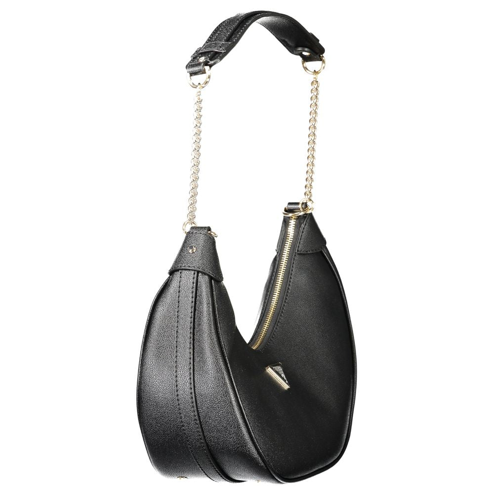 Guess Jeans Handtasche aus schwarzem Polyethylen