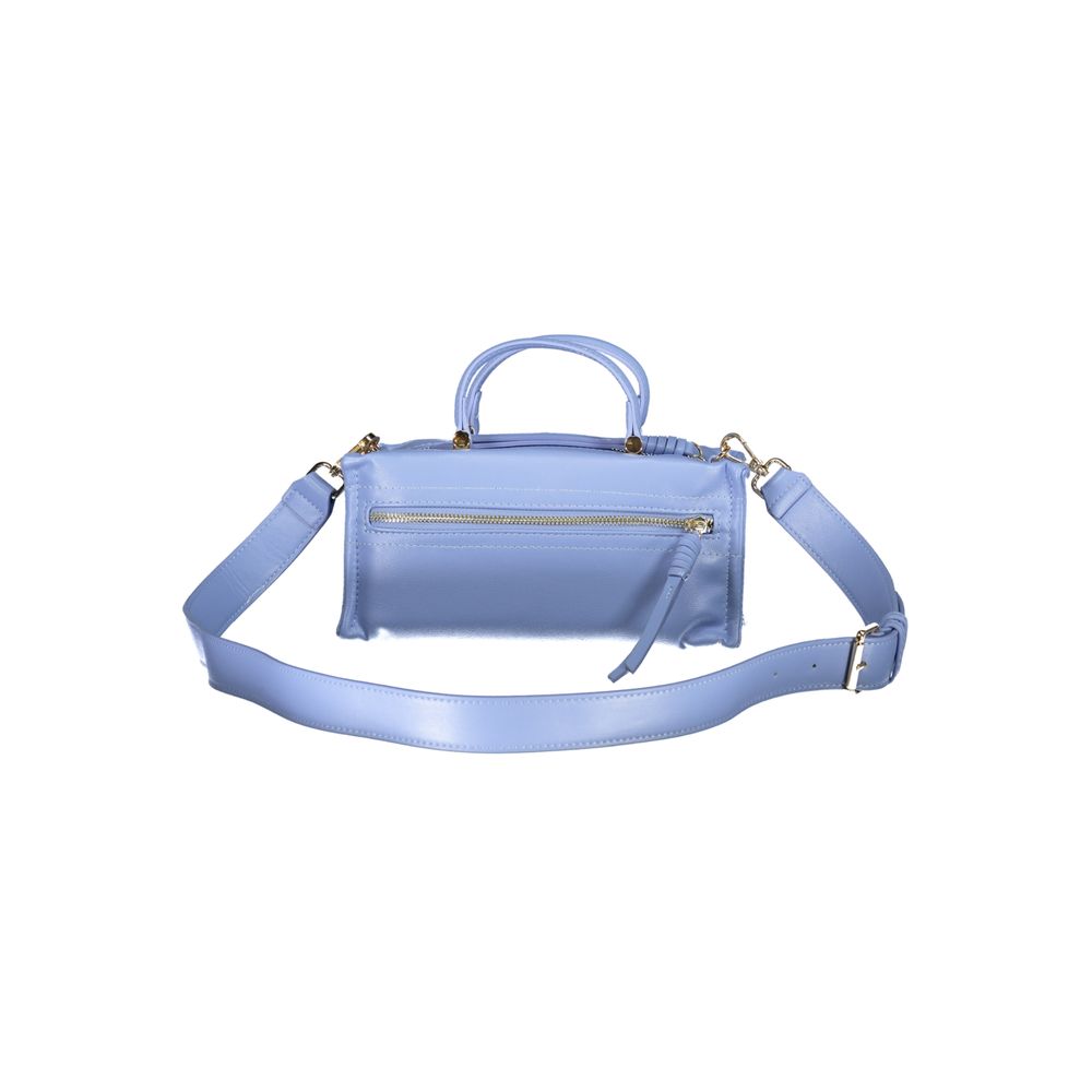 Mario Valentino Handtasche aus blauem Polyethylen