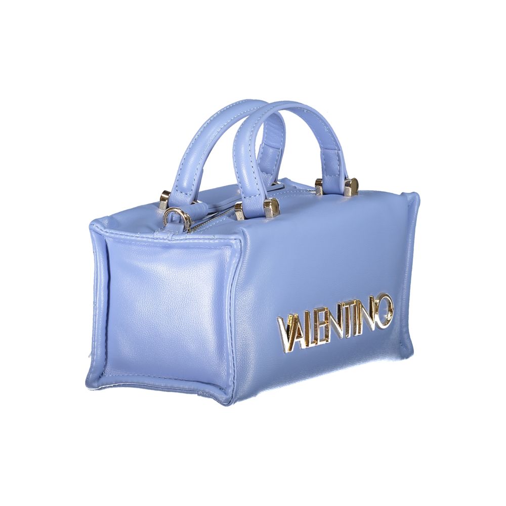 Mario Valentino Handtasche aus blauem Polyethylen