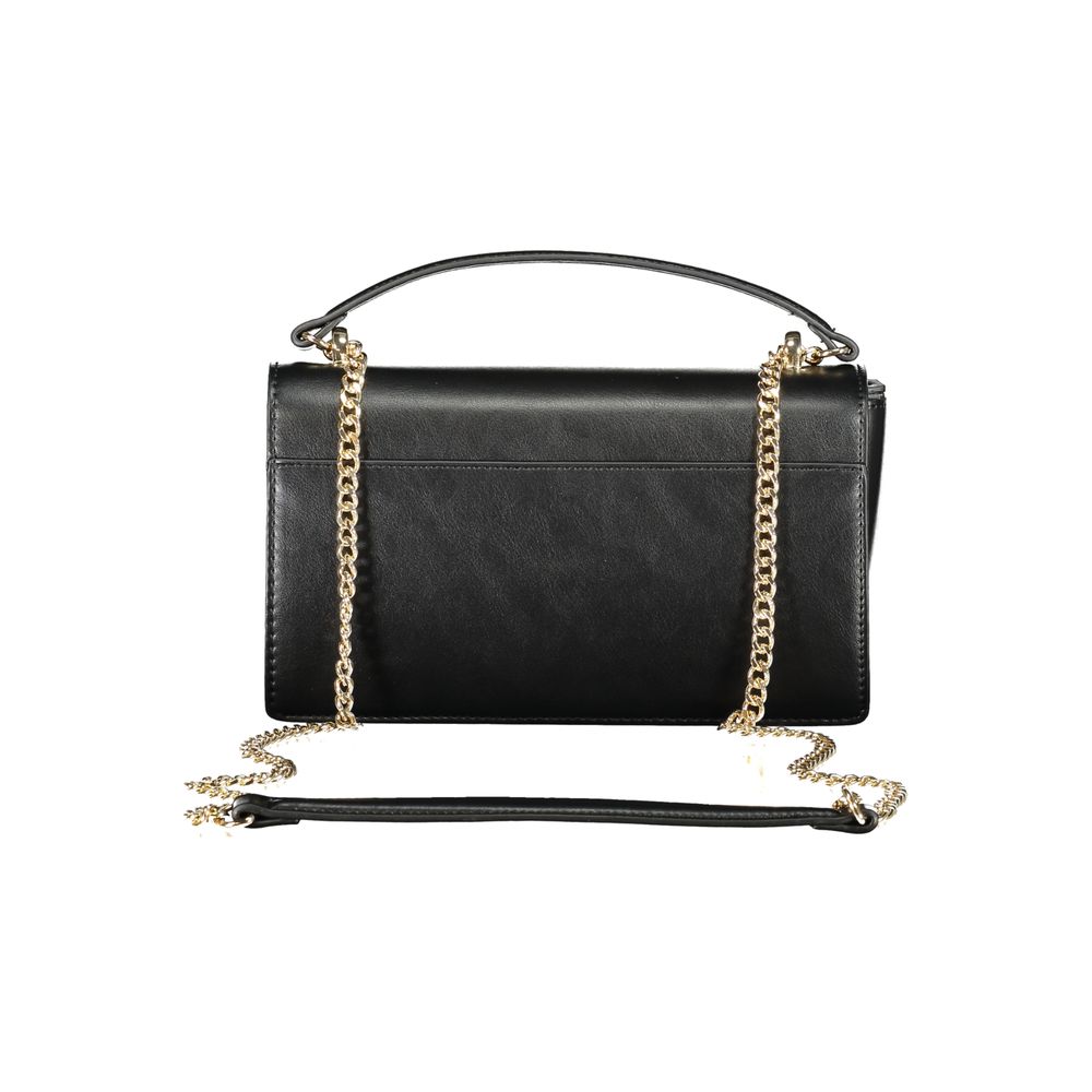 Mario Valentino black polyethylene handbag