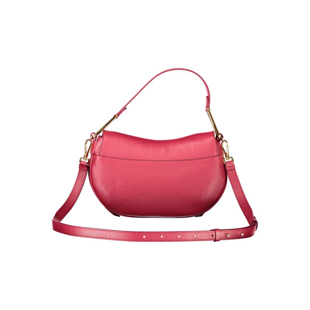 Coccinelle Rote Lederhandtasche