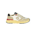 Blue Beige Polyester Sneaker