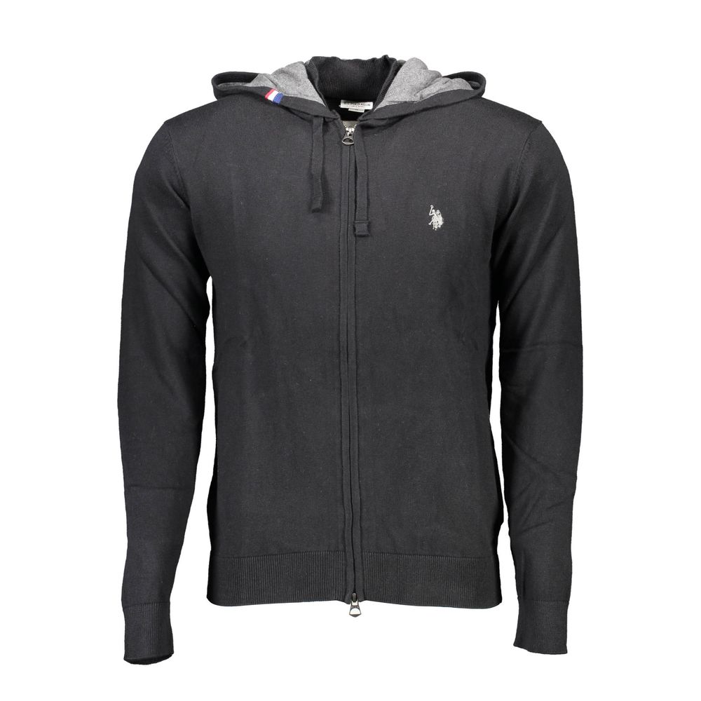 U.S. POLO ASSN. Baumwoll-Sweater in Schwarz