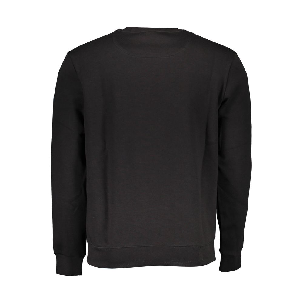 North Sails Baumwoll-Sweatshirt in Schwarz