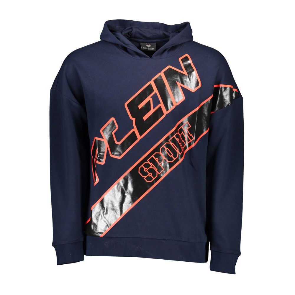 Plein Sport Cotton Sweatshirt in Blue
