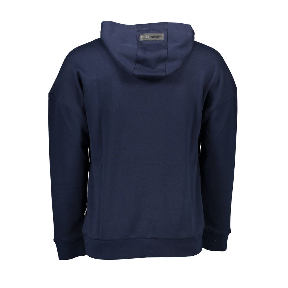 Plein Sport Cotton Sweatshirt in Blue