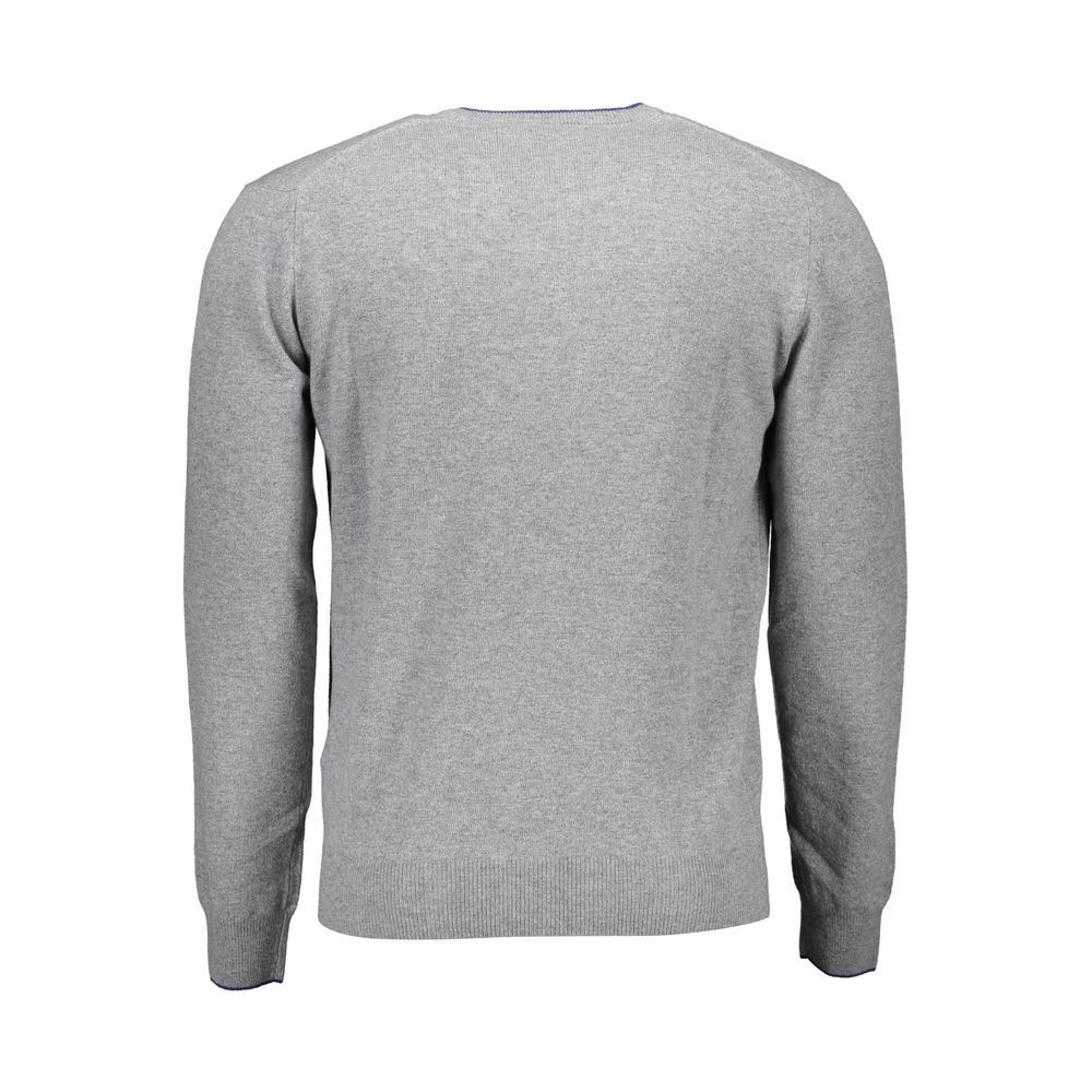 Harmont & Blaine Grauer Wollpullover