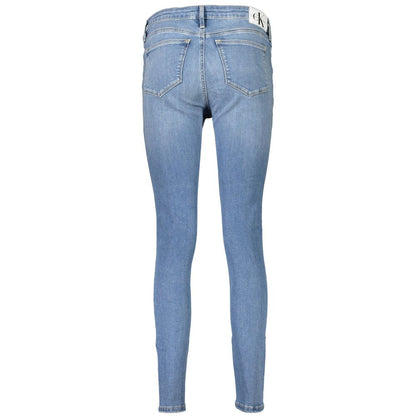 Calvin Klein Blaue Baumwolle Frauen Jeans