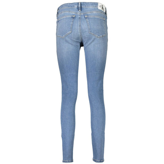 Calvin Klein Blaue Baumwolle Frauen Jeans