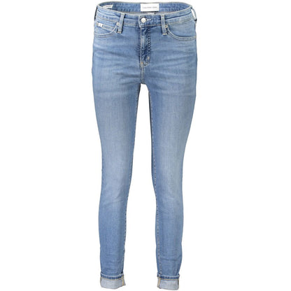 Calvin Klein Blaue Baumwolle Frauen Jeans