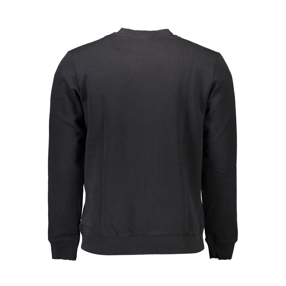 Napapijri Schwarzer Baumwoll-Herren-Sweatshirt