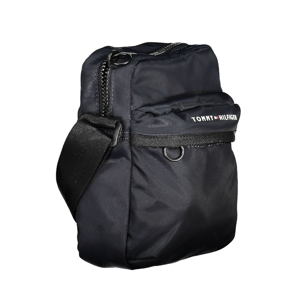 Tommy Hilfiger Blaue Schultertasche aus Polyester