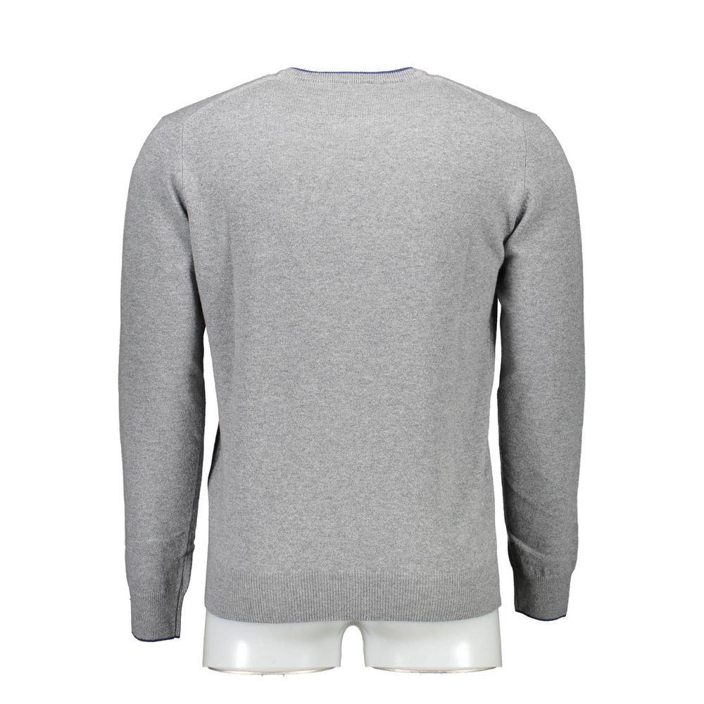 Harmont & Blaine Grey Wool Sweater