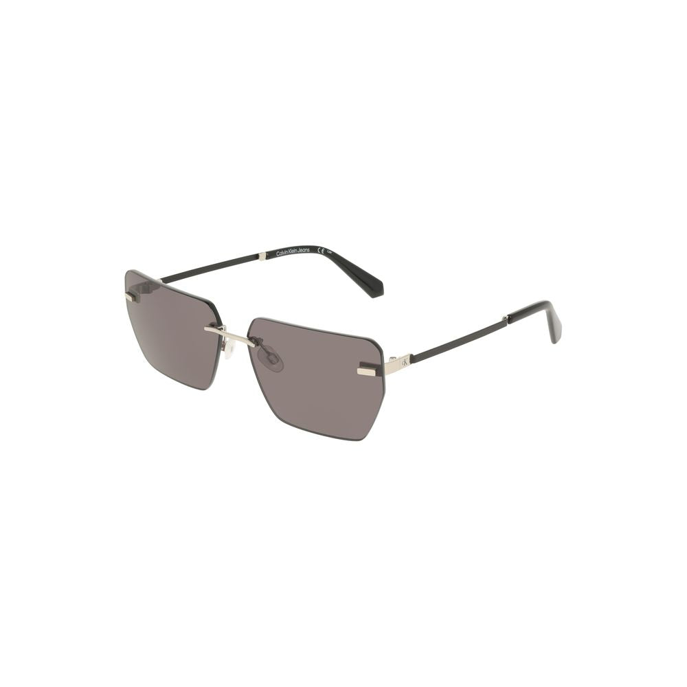 Calvin Klein Sunglasses with Grey Metal Frame