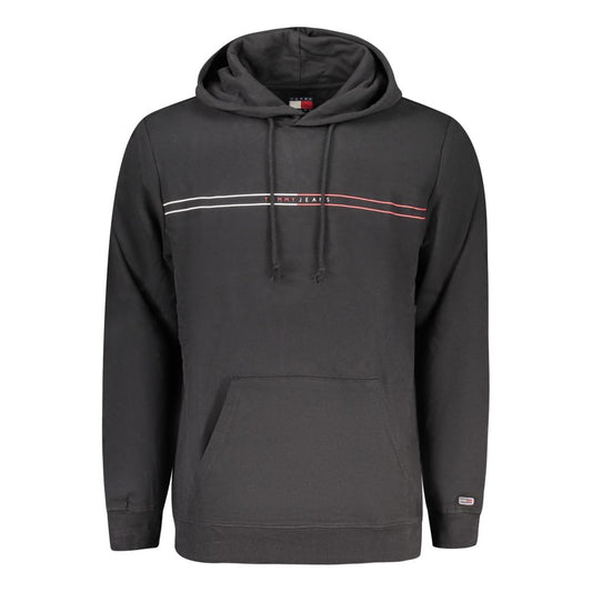Tommy Hilfiger Baumwoll-Sweatshirt in Schwarz