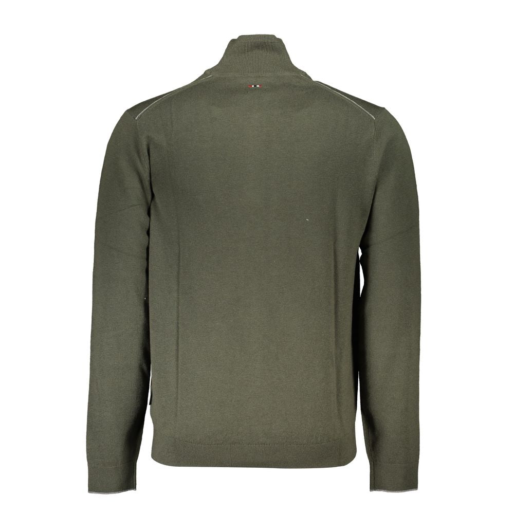 Napapijri Green Fabric Men's Pullover