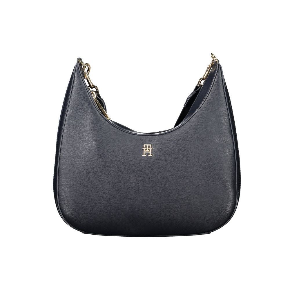 Tommy Hilfiger Blaue Polyester Handtasche
