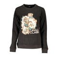 Cavalli Class Women's Black Cotton Sweater