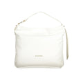 Mario Valentino Weiße Damen-Handtasche aus Polyurethan