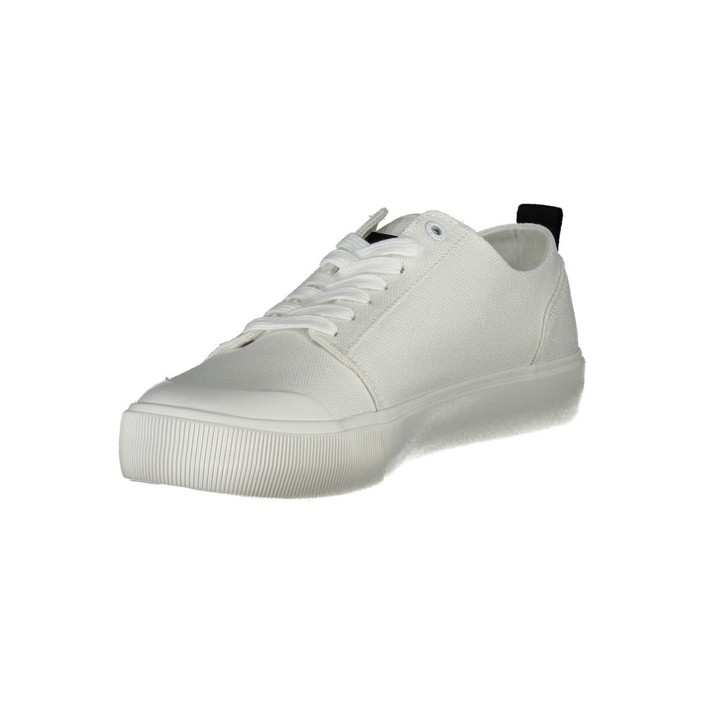 Calvin Klein Baumwoll-Sneaker in Weiß