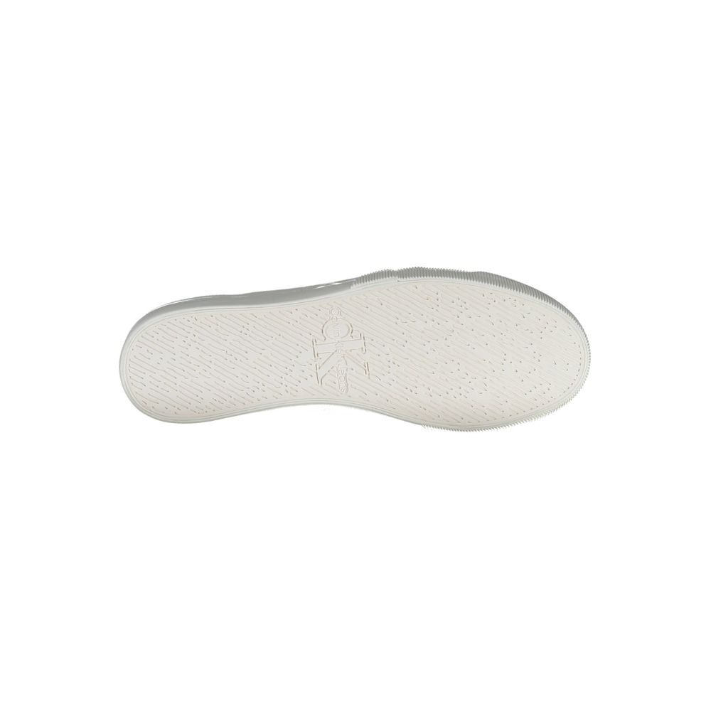 Calvin Klein Weiß Baumwolle Männer Sneaker