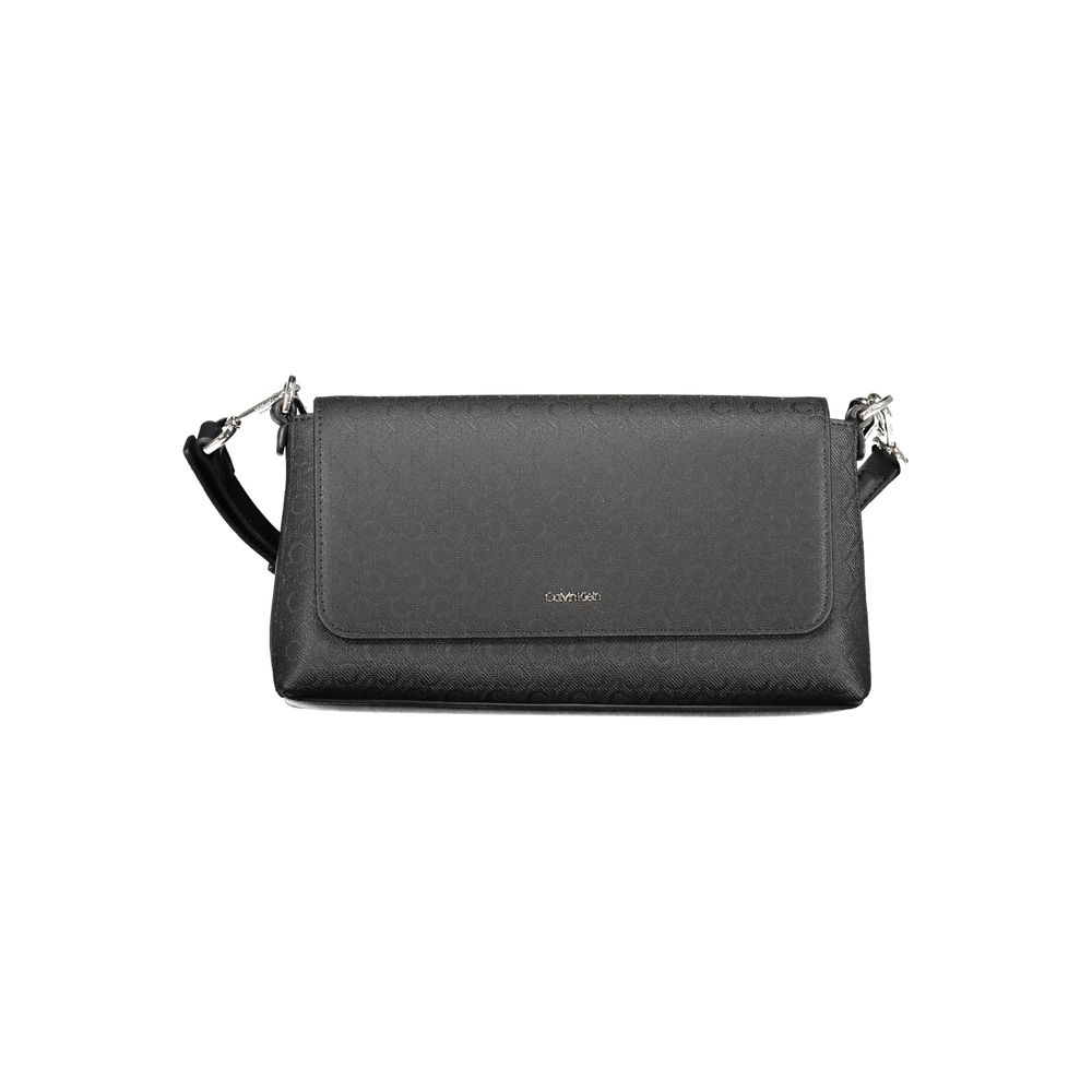 Calvin Klein Schwarze Polyester Handtasche
