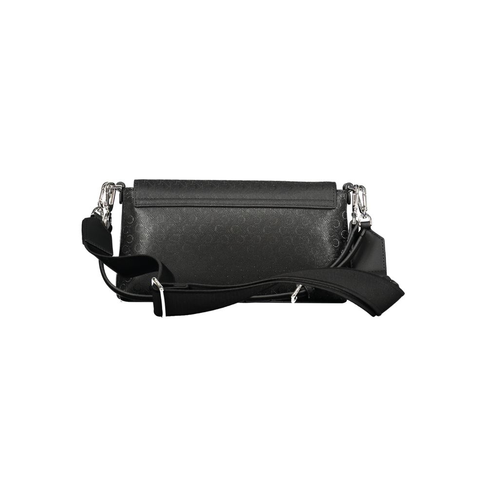 Calvin Klein Schwarze Polyester Handtasche