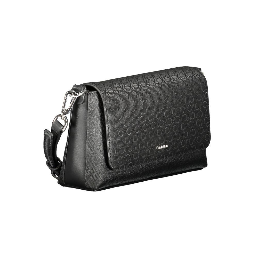Calvin Klein Schwarze Polyester Handtasche