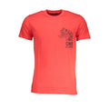 Cavalli Class T-Shirt in red cotton