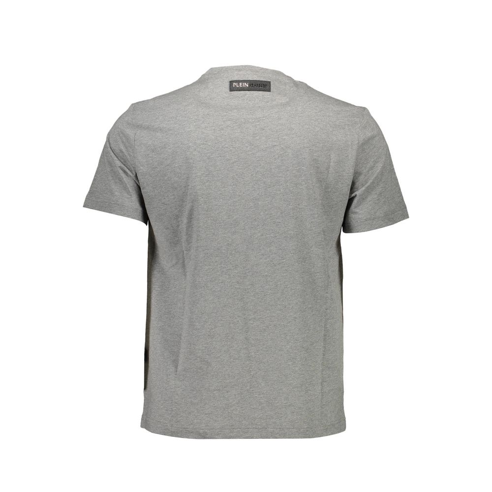 Plein Sport Grigio Baumwoll-T-Shirt für Herren