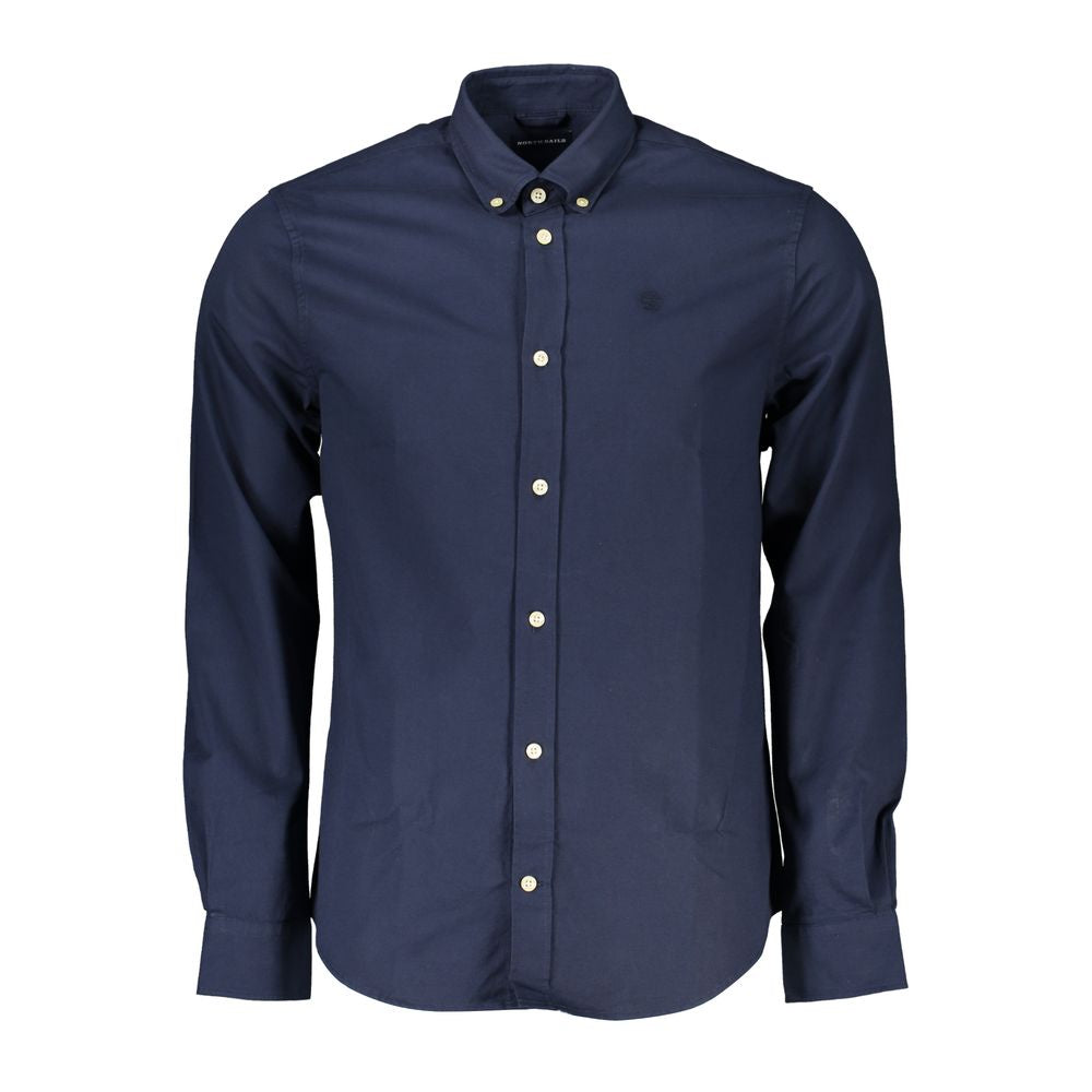 North Sails Men's Blue Cotton Shirt