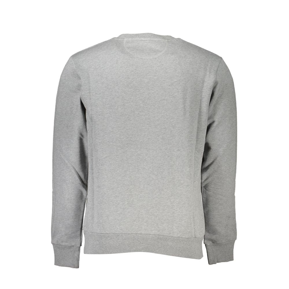 La Martina Men's Grey Cotton Sweatshirt