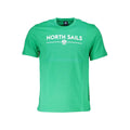 North Sails Verde Baumwoll-T-Shirt für Herren