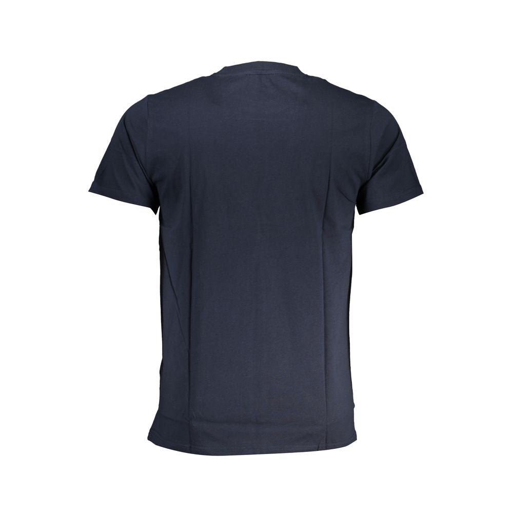 Cavalli Class Blu Baumwoll-T-Shirt für Herren