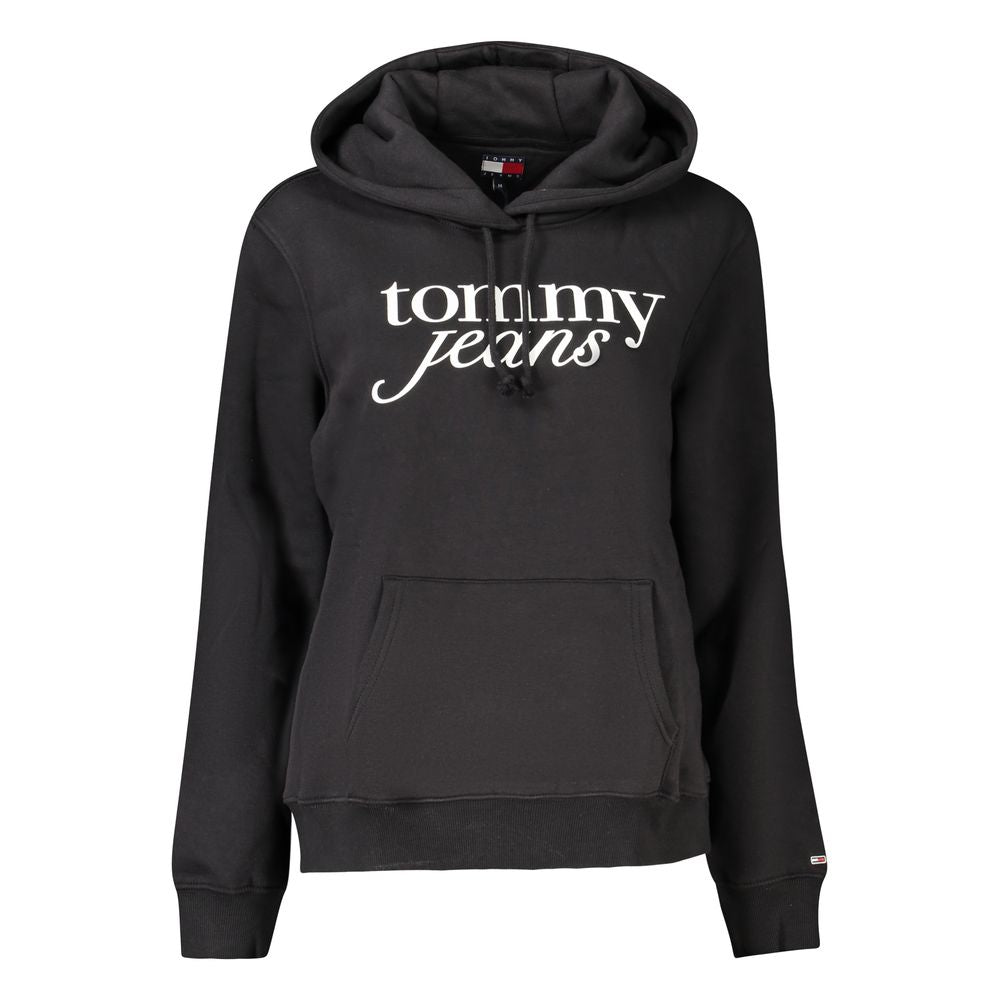Tommy Hilfiger Schwarzer Baumwoll-Sweatshirt