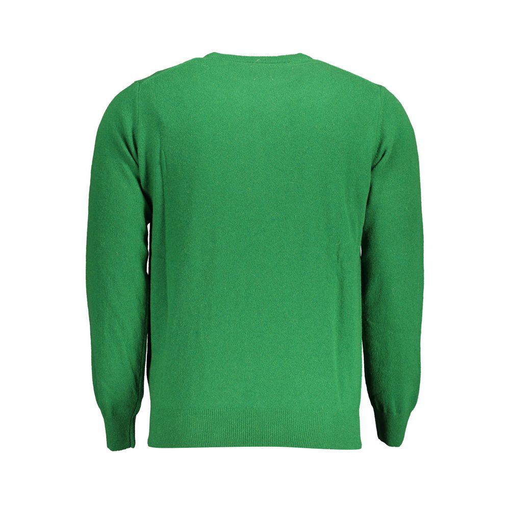 North Sails Grüner Wollpullover