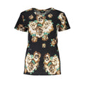 Cavalli Class Women's Black Cotton T-Shirt