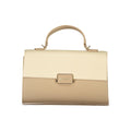 Mario Valentino Damen-Handtasche aus beigem Polyurethan